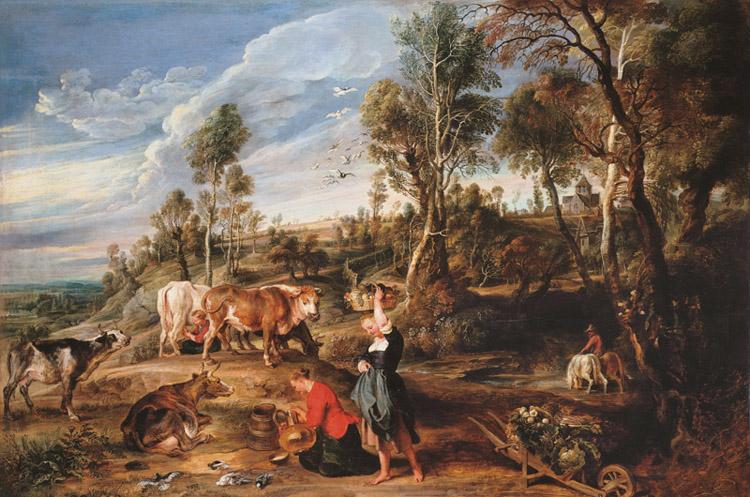 Peter Paul Rubens The Farm at Laeken (mk25) France oil painting art